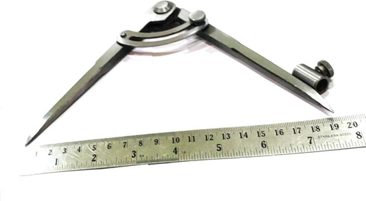 Woodworking Wing Compass with Pencil Holder For Drawing & Drafting (6"/ 150 MM)