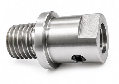 Quality Woodworking Lathe Headstock Spindle Adapter (FT M33 x 3.5 to MT 1" x 8 TPI)