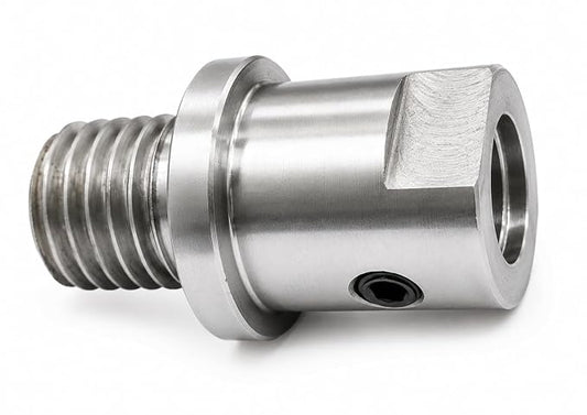 Woodworking Lathe Headstock Spindle Adapter Adaptor UNC Male Thread 1" x 8 TPI to UNF Female Thread 7/8" x 14 TPI