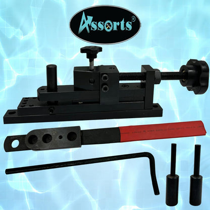 Universal Manual Metal Bending Machine for Bars, Tubes, and Pipes