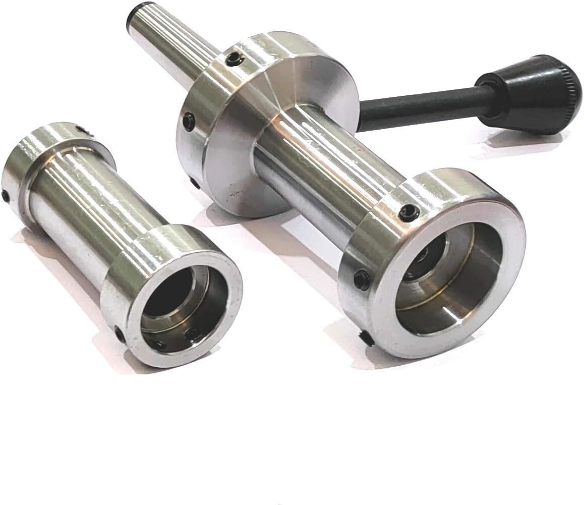 ASSORTS Precision Lathe Tailstock Imperial Rigid Die Holder for threading Lathe Machine- Engineering Tools (MORSE TAPER) 2MT