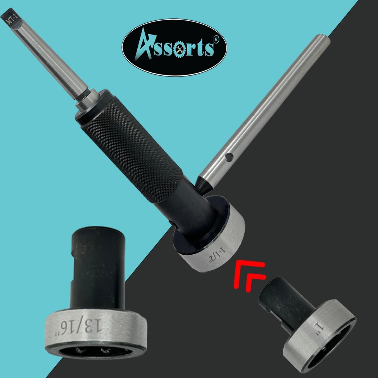 Threading & Tapping Attachment Tailstock Die Holder Set (MT-1)