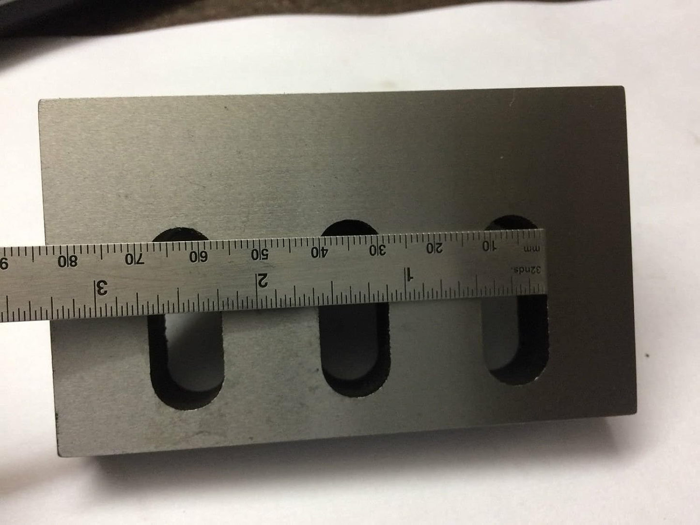 Caste Iron Slotted Small Angle Plate 100 x 50 x 58 mm -Stress Relieved