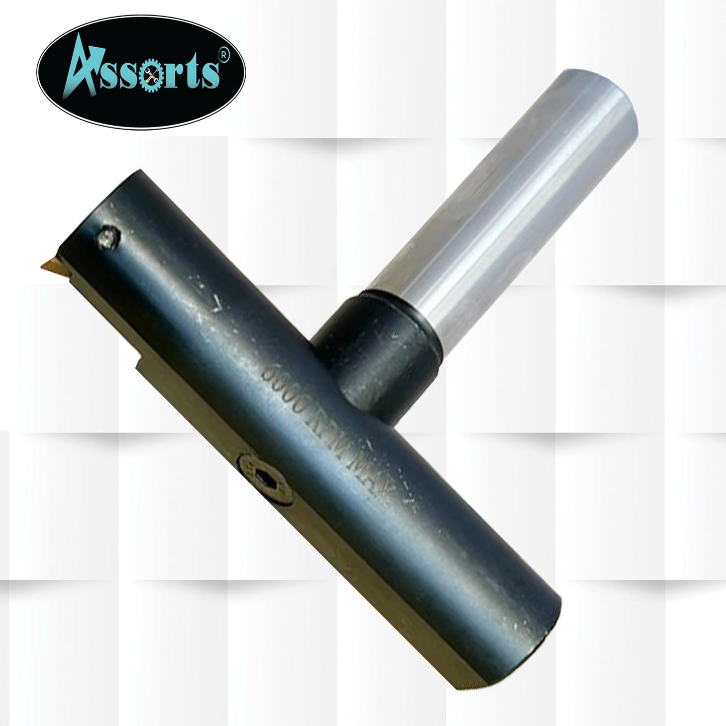 Assorts 4″ Indexable Fly Cutter – 3/4″ Straight Shank Face Milling Tool, Balanced Design, TCMT1604 Insert for Smooth & Precision Surfacing