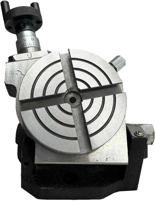 New 3" Inches (75 mm) Quality Tilting Rotary Table for Milling Machines