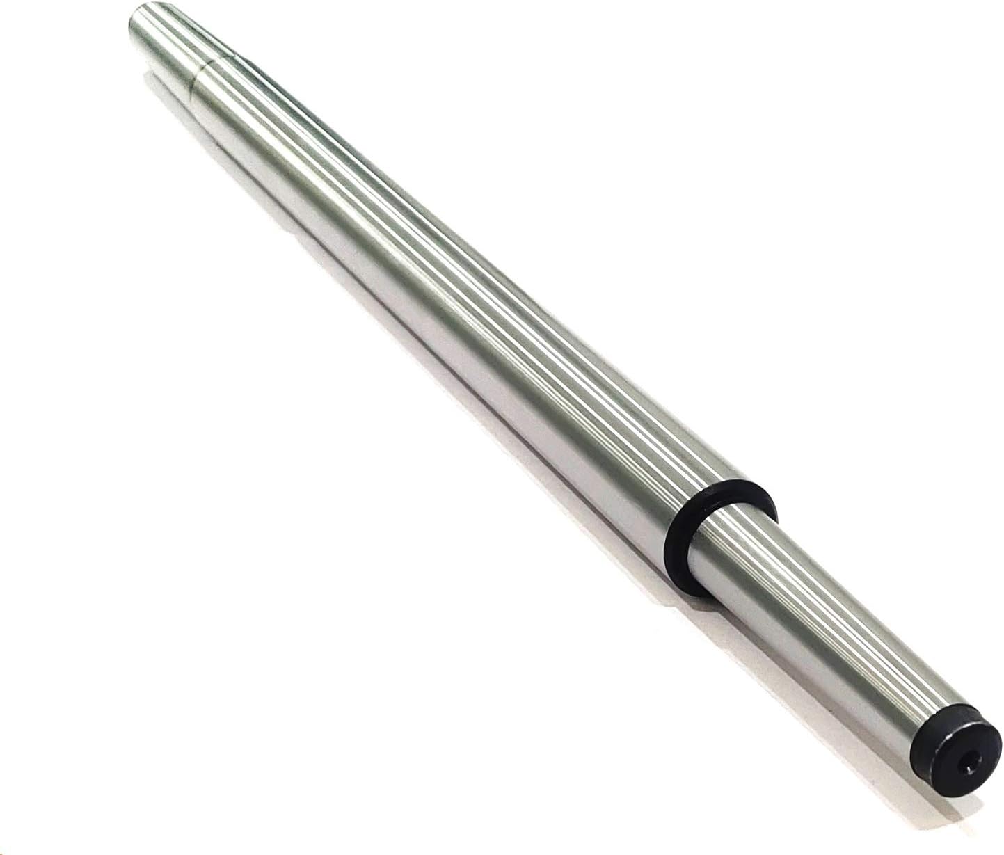 PRECISION STEEL LATHE ALIGNMENT TEST BAR MANDREL-HELPS LINING-UP HEADSTOCK & TAILSTOCK TO ELIMINATE ANY TAPER TURNING ON LONG LENGTH WORK-PIECE (DOUBLE END MT2 & MT3 (OAL 450 MM))