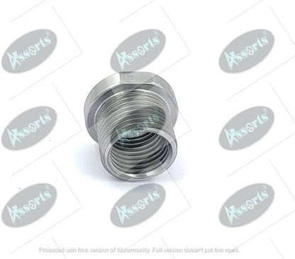 Woodworking Lathe Headstock Spindle Adapter Adaptor Male Thread 1-1/2" x 8 TPI to Female Thread 1-1/4" x 8 TPI