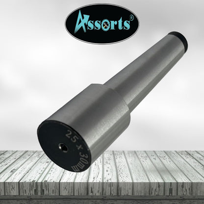 Assorts Re-machinable Soft Stub Blank Arbor for Milling, Lathe, and Drilling – MT2 Drawbar, M10 x 1.5 Thread, Stub Dimensions: 25mm x 30mm