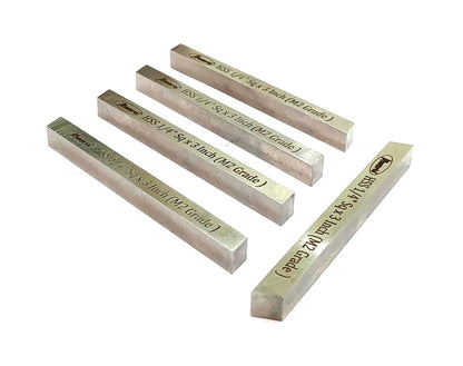 Pack of 5 x HSS M2 Cutting Tool Bits for Milling Fly Cutters & Lathe's Turning Tools (3/8" Square x 3" Long)