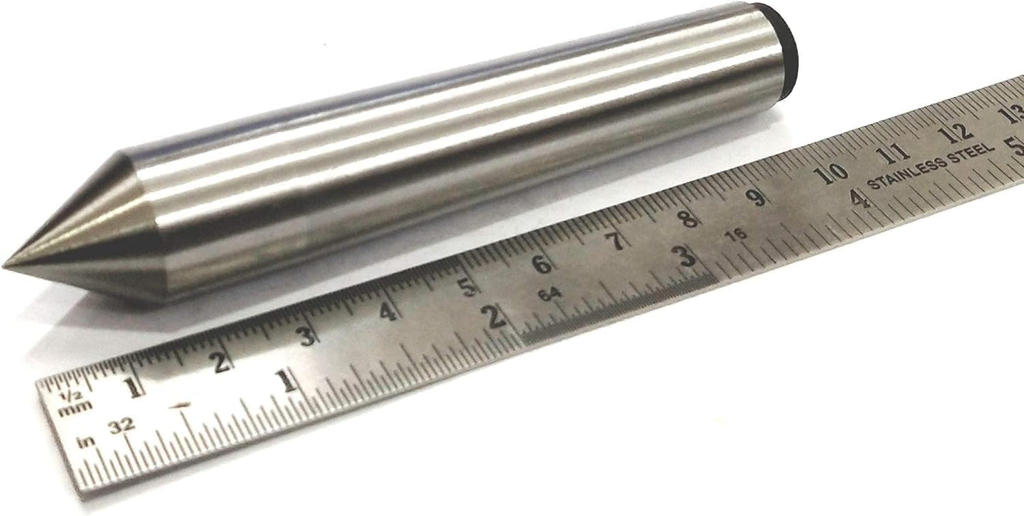 Assort's Tool Steel 60 Degree Dead Center Centre- Hard & Ground -Lathe Drill, Mill, Grinder Engineering Tools (MT1 Shank)