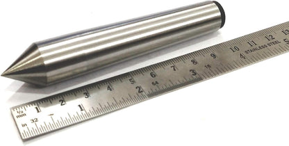 Assort's Tool Steel 60 Degree Dead Center Centre- Hard & Ground -Lathe Drill, Mill, Grinder Engineering Tools (MT1 Shank)