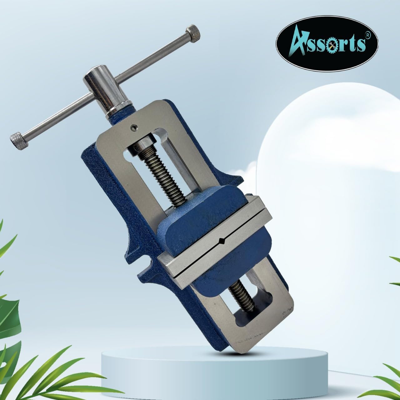 Quality Self Centering Vice Vise-engineering Tools -fixed Based-rigid & Tough Quality (Jaw Width 100 MM)'{