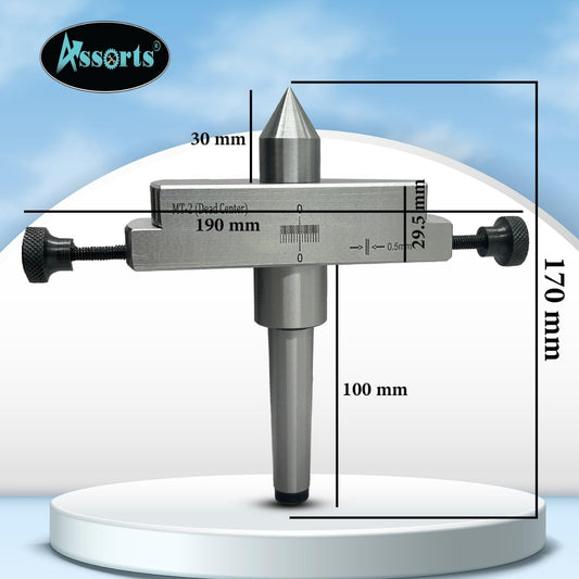 LATHE'S TAILSTOCK ATTACHMENT FOR METAL-TURNING IN TAPER PROFILE // EASY ENGINEERING MACHINE TOOL ACCESSORIES TO GIVE FREEDOM FROM OFF-SETTING THE TAILSTOCK OF YOUR LATHE MACHINE