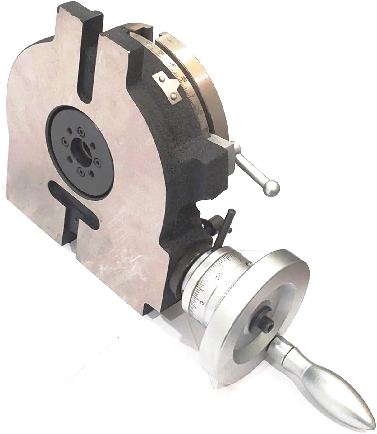 Horizontal Vertical HV6-4 slots Rotary Table 6" (150 mm) for Milling Machine