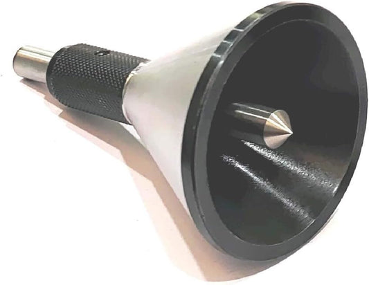 Engineer Machinist Bell Punch Hand DIY Tool for Center Finding on a Round Bar- Accurate & Precise (Metal, BIG)
