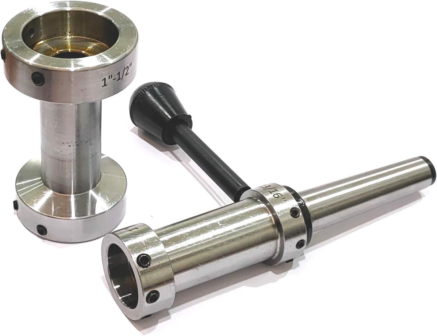 Precision Lathe Tailstock Imperial Rigid Die Holder for threading Lathe Machine- Engineering Tools (MORSE TAPER 3MT)