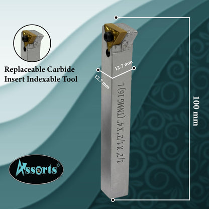 Assorts Large Head Size 4" Inch/ 100 mm Diameter Fly Cutter with Carbide Indexable tip Facing Tool (3/4" (19 mm) Straight Shank)