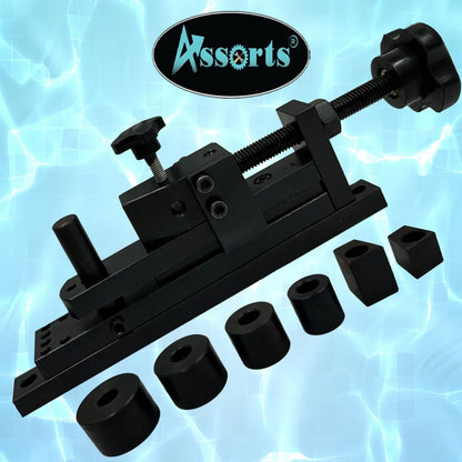 Universal Manual Metal Bending Machine for Bars, Tubes, and Pipes