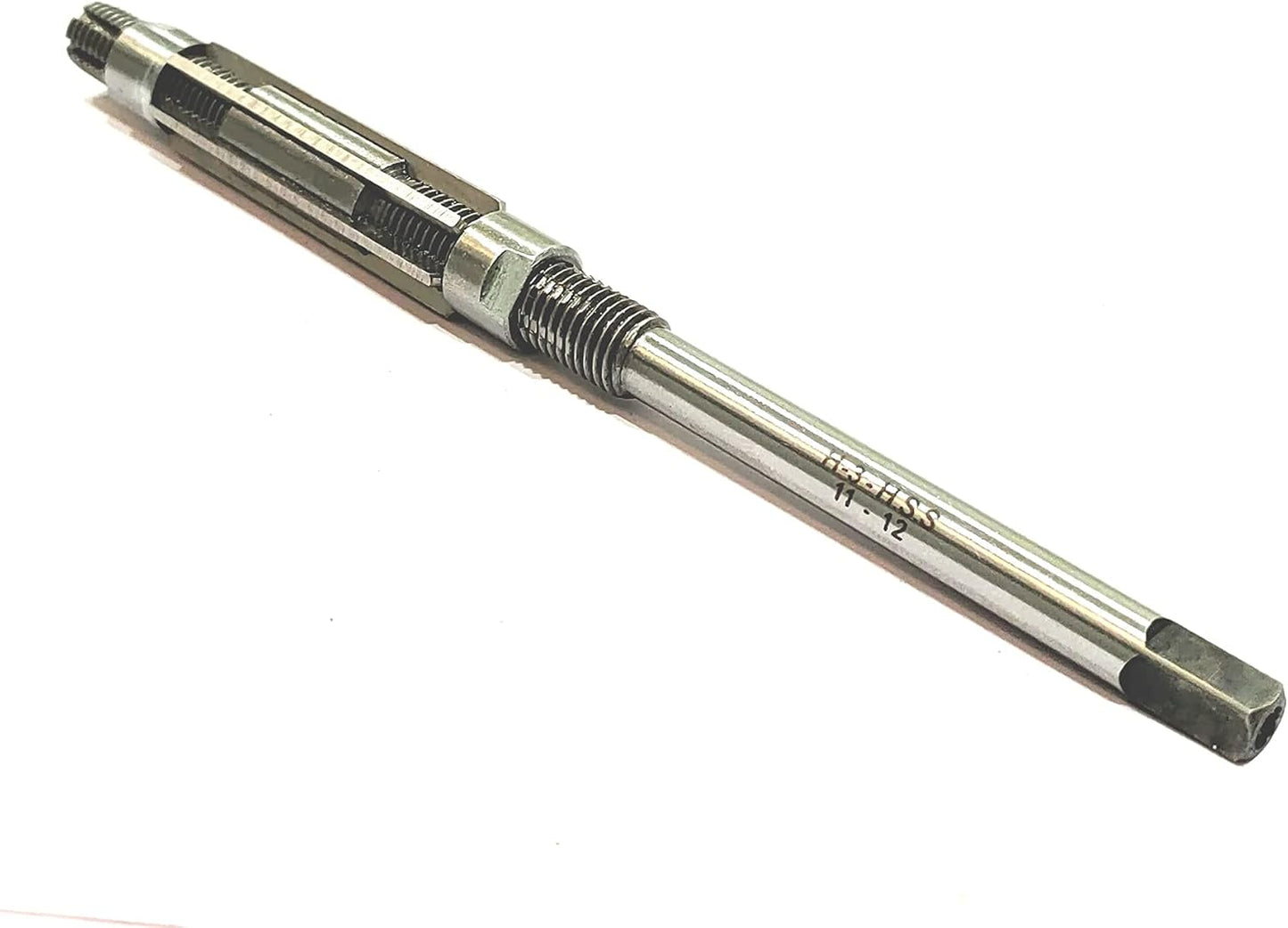 HSS M2 Grade Precision Expandable Reamers DIY Finishing Hand Tool (H-3 (11-12 MM))