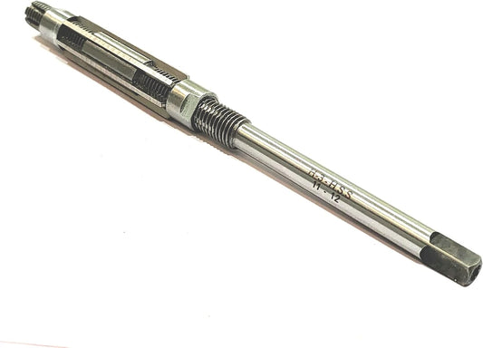 HSS M2 Grade Precision Expandable Reamers DIY Finishing Hand Tool (H-3 (11-12 MM))