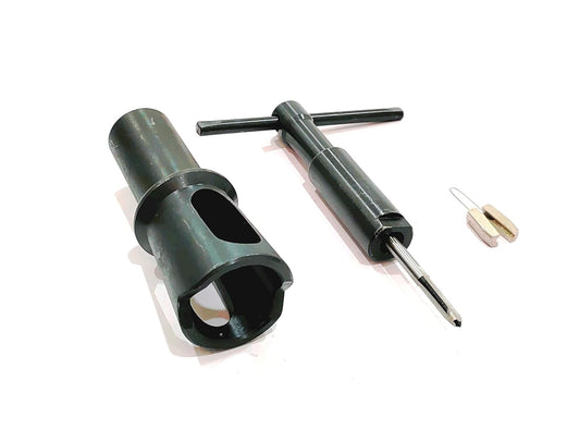 Self Tap & Reamer Aligner Holder for Perfect Alignment for Tapping Drills on Flat & Round Workpiece