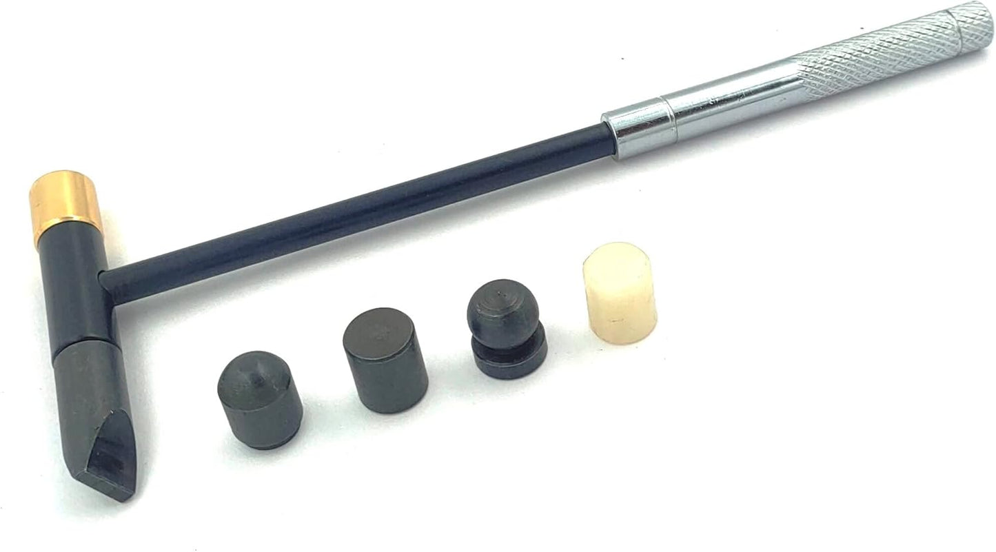 Light Duty Hobby Hammer with Interchangeable Tips Jewelers