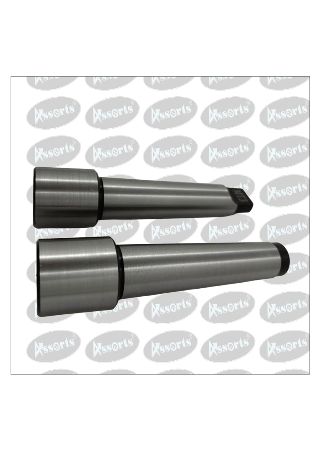 Assorts MT-3 Blank Arbor Teng and Drawbar with 12.175 Thread and 32x32mm Stub Size (Set of 2 Pieces)