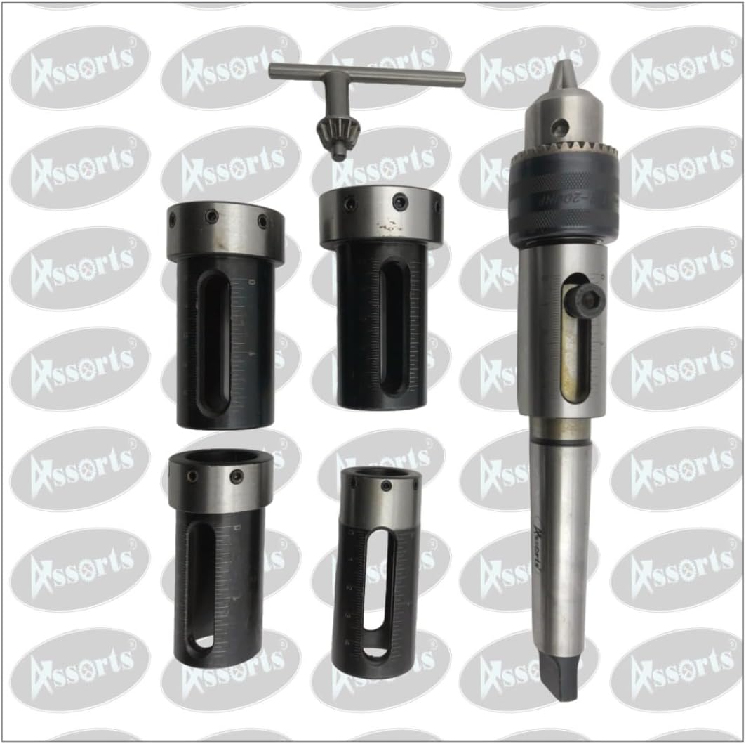 ASSORTS MT-3 TAPPING/DRILLING/THREADING ATTACHMENT WITH DIE HOLDER WITH DRILL CHUCK