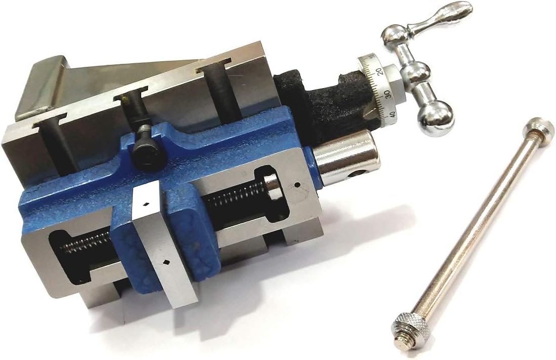 Lathe Milling Vertical Slide & 50 mm Self Centering Vise Vice-Engineering Tools