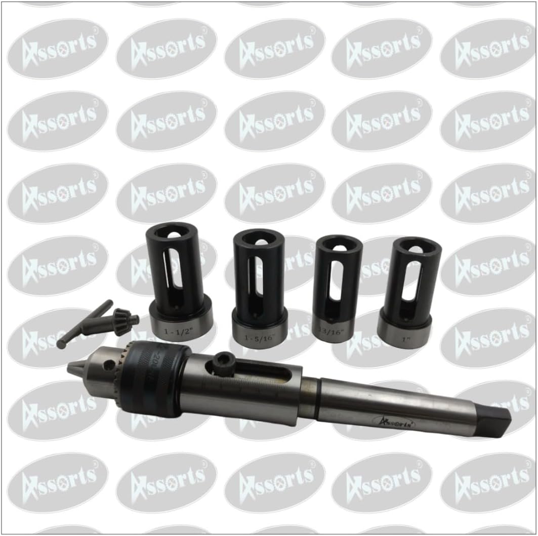 ASSORTS MT-3 TAPPING/DRILLING/THREADING ATTACHMENT WITH DIE HOLDER WITH DRILL CHUCK