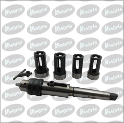 ASSORTS MT-3 TAPPING/DRILLING/THREADING ATTACHMENT WITH DIE HOLDER WITH DRILL CHUCK