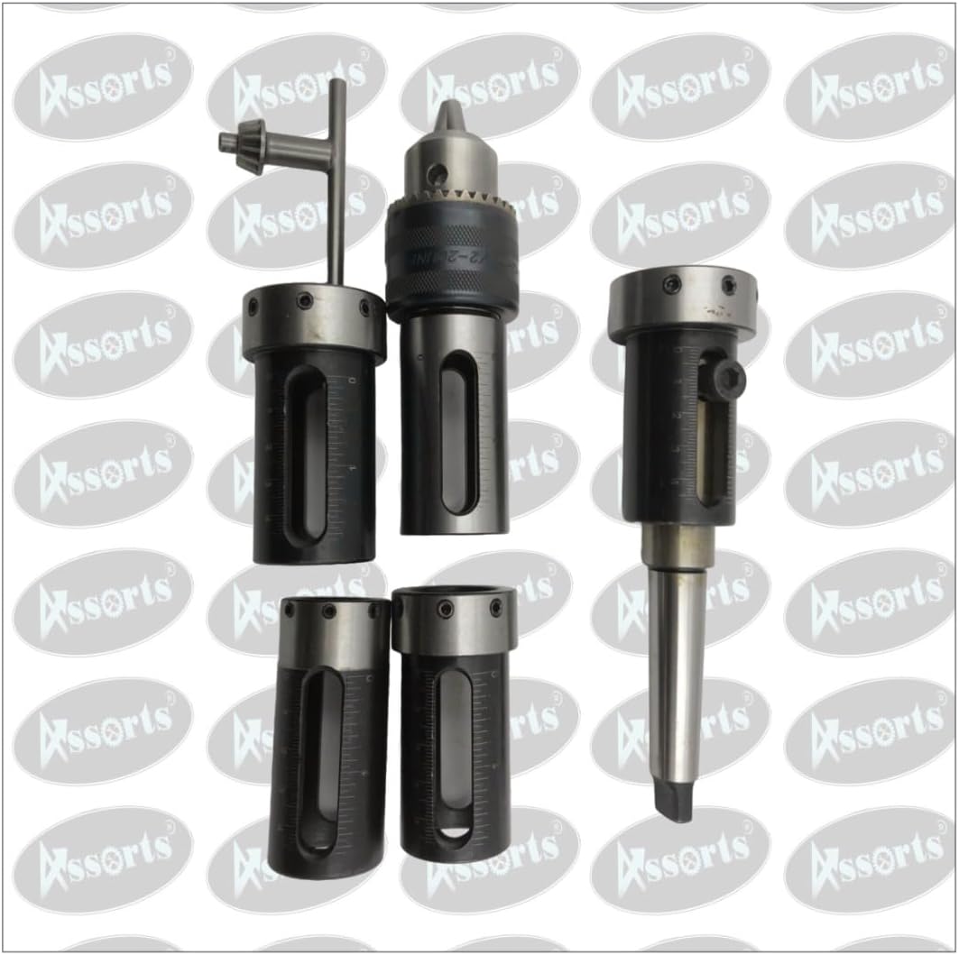 ASSORTS MT-2 TAPPING/DRILLING/THREADING ATTACHMENT WITH DIE HOLDER WITH DRILL CHUCK