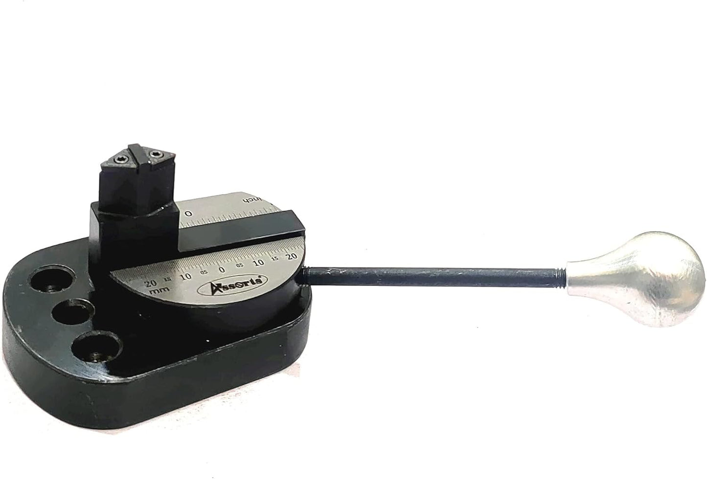 Assorts Lathe's Ball Turning Attachment with Size Scale (Oval Base-Double Bit-Mini Lathe 7 x 14) Design Patent