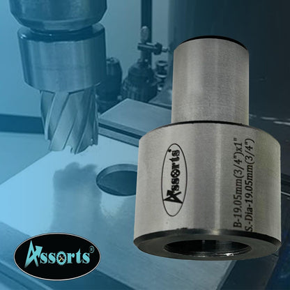 Assorts Annular Cutter Holder – 19.05mm (3/4") Bore x 1" / 19.05mm (3/4") Shank – Hardened & Ground Tool Steel