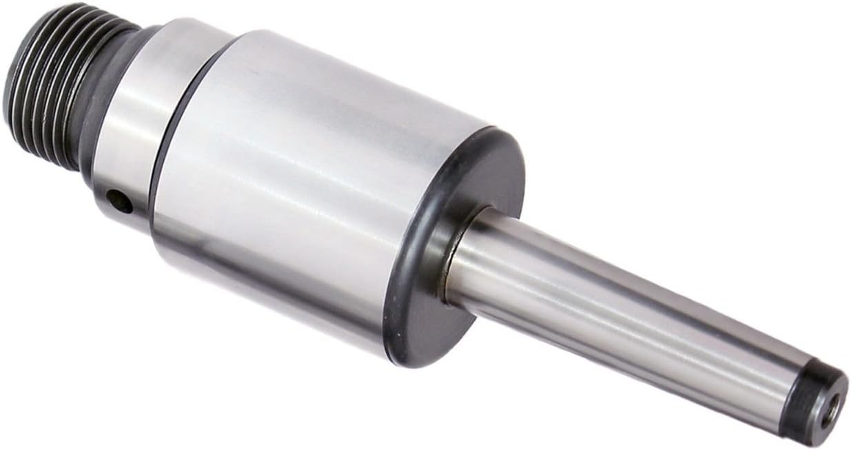 Triple Bearing MT2 shank Revolving Lathe Tailstock Chuck Adaptor Boxford thread
