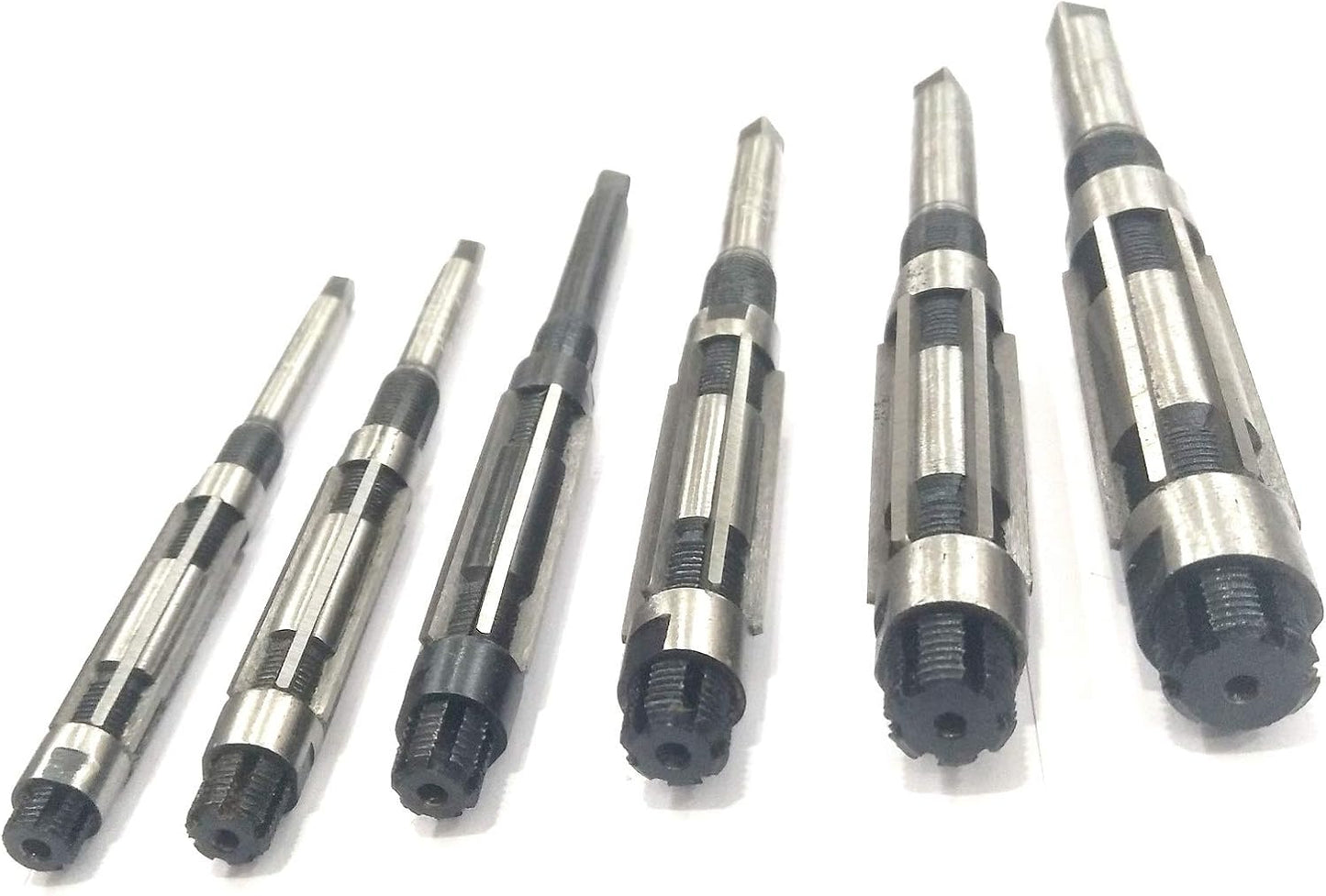 QUALITY ADJUSTABLE HAND REAMERS-CARBON STEEL BLADES (SET OF 6 PCS- H4 TO H9)