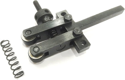 Spring Loaded Clamp Type Knurling Tool 2" Capacity for Lathes+ 2 Spare Knurls