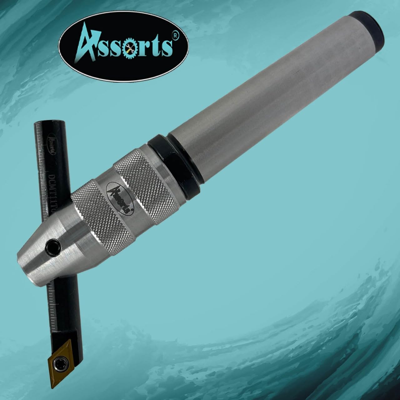 Assorts New Developed Fly Cutter with MT3 Shank & Indexable Boring Bar – Includes 10 PCS DCMT 11T304 Inserts, T-15 Key & Plastic Case | Perfect for Facing & Boring | Watch Video for Details