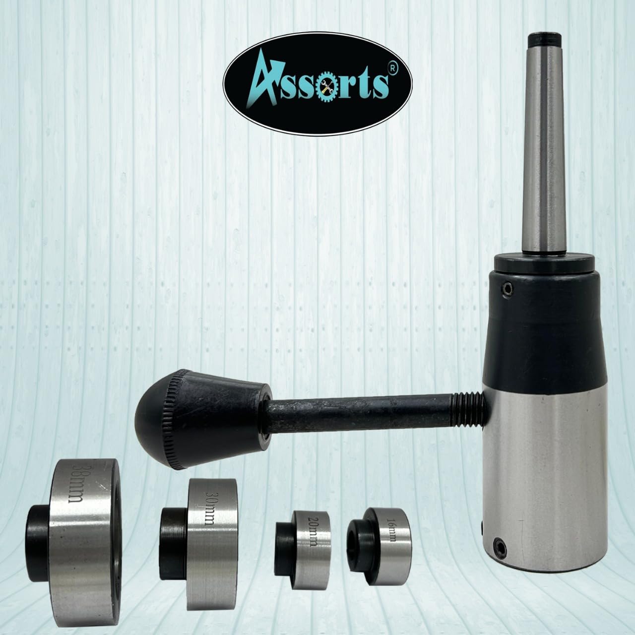 Assorts' Metric Die Sizes 16, 20, 25, 30, 38 mm Holder Capacity for Threading on Lathe