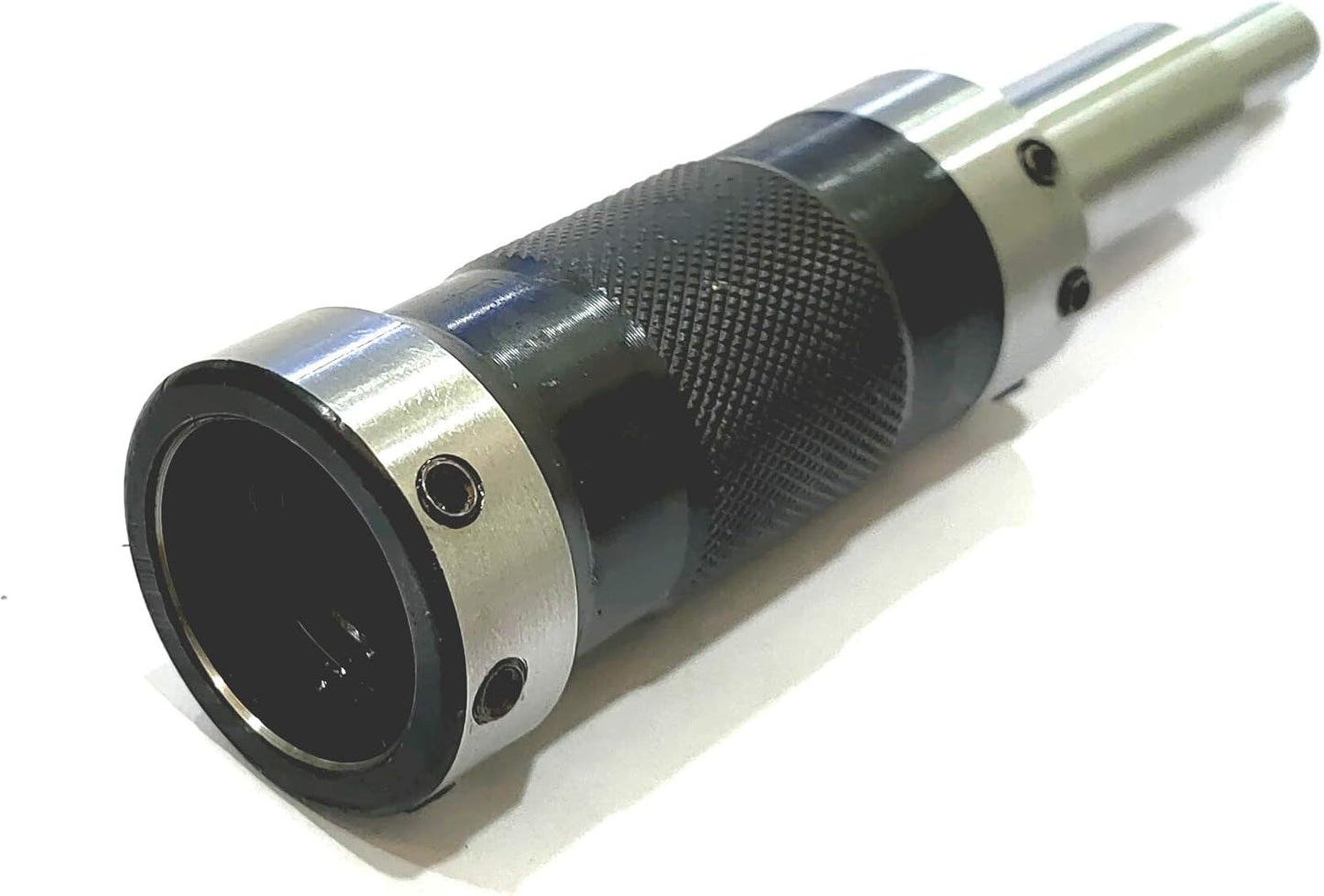 Straight Shank 3/8"- Lathe Tailstock Threading Die Holder (Imperial (Holds 13/16" & 1" OD Dies))