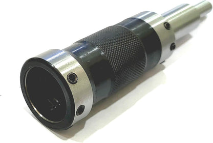 Straight Shank 3/8"- Lathe Tailstock Threading Die Holder (Imperial (Holds 13/16" & 1" OD Dies))