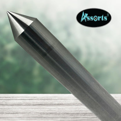 Assorts Quality Tool Steel 60-Degree Dead Center, Center Hard & Ground - Lathe, Drill, Mill Grinder Engineering Tools (MT2 Shank)