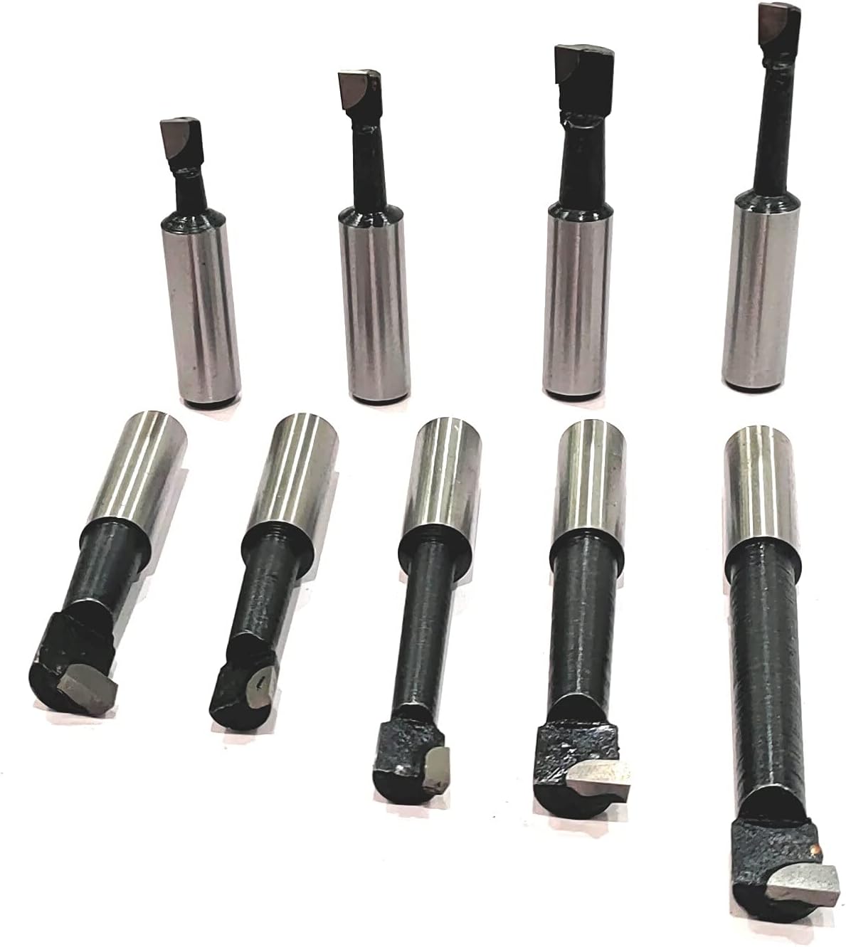 Assorts' Boring Head 2" Inches for Milling & Lathe Machine (2MT (M10 x 1.5 Drawbar) & 9 PC CARBIDE TOOL SET)