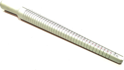 Assorts' Standard Aluminum Ring Sizer Stick Gauge With 4 International Marking of USA & Euro Sizes & Jewelry 36pcs Metal Rings Size Range