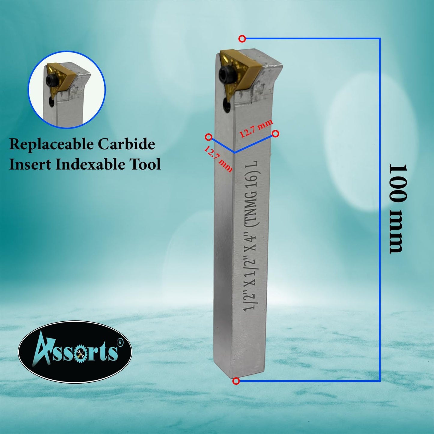 3" Inch II 75 mm Head Diameter Fly Cutter For Milling & Lathe Machine with Replaceable Carbide Insert Indexable Tool