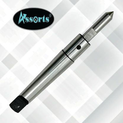 Assorts MT2 Shank (Teng) Spring Center Tap Guide Tool to Align Tap for threading Lathe Mill Jig Bore