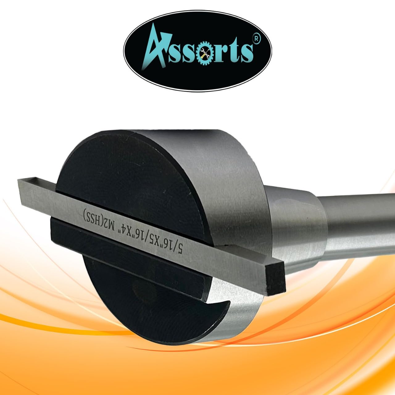 Assorts 2.5-Inch Fly Cutter with R8 Shank for Bridgeport Milling Machines – Includes 5/16" x 5/16" x 4'' HSS M2 Tool Bit