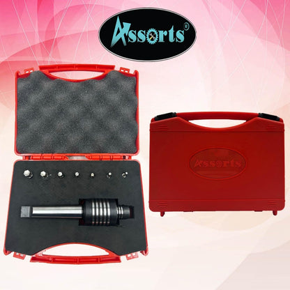 Assorts New MT-3 Teng-Style Rotary Broach with 7 Hex Punches Set