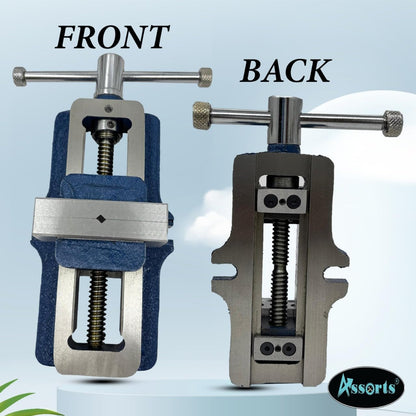 Quality Self Centering Vice Vise-engineering Tools -fixed Based-rigid & Tough Quality (Jaw Width 100 MM)'{