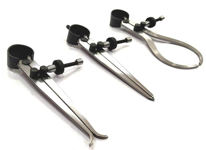 QUALITY SPRING CALIPERS- MEASURING ENGINEERING WORKSHOP HAND TOOLSom (4"/ 100 MM- DIVIDER, INSIDE & OUTSIDE CALIPER SET)